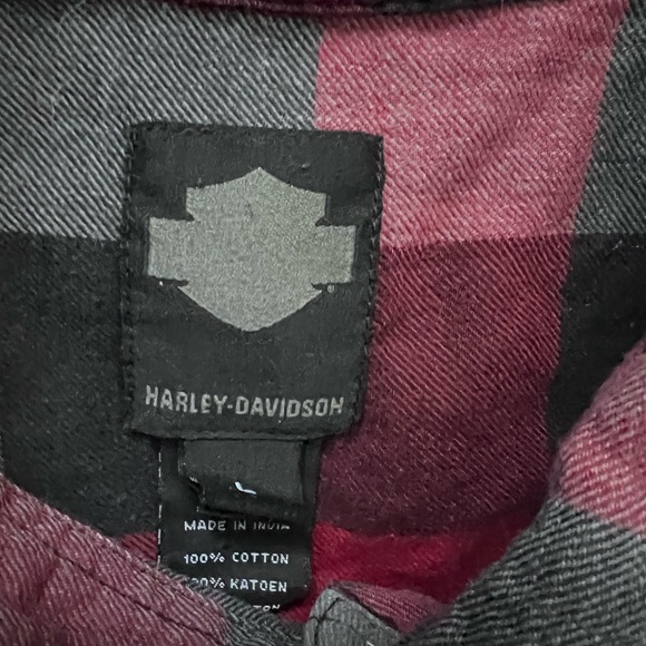 Women’s Harley Davidson Flannel - Picture 4 of 6